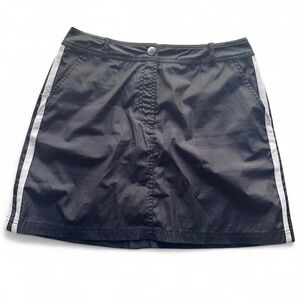 Vintage Lanvin sport mini black skirt